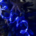 Світлодіодна гірлянда-нитка мідний дріт Кінський хвіст 200 LED Magic Lights крапля 2 м синій (RZN-23092396)