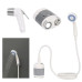 Душ портативний кемпінговий USB Travel shower на акумуляторі білий з синім (RZN-23096179)