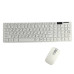 Комплект бездротовий клавіатура та миша Keyboard Dock K06 білий (RZN-23095954)