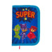 Пенал-книжка Leader 930438 Super Heroes 20 х 13.5 см синій (RZN-23094101)