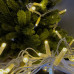 Світлодіодна гірлянда-нитка вулична білий дріт 120 LED Magic Lights ліхтарики 10 м жовтий (RZN-23096253)