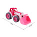Іграшковий трактор Technok Toys 8195 рухливий ківш пластик 36 см рожевий (RZN-23098864)