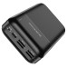 Універсальна мобільна батарея 20000 mAh BOROFONE BJ16A Cube повербанк чорний (RZN-23100544)