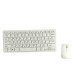 Комплект бездротовий клавіатура та миша Mini Keyboard K03 білий (RZN-23095955)