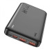 Універсальна мобільна батарея 10000 mAh Hoco J101 Astute 22.5 W повербанк чорний (RZN-23100981)