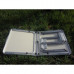 Стол раскладной для пикника Folding Table + 4 стула, портативный, регулируемая высота (CHB-3001)