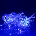 Новорічна гірлянда вулична Бахрома 6 м 105 LED білий провід Синій 6МWBL (LG-6МWBL)
