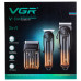 Набір для стрижки акумуляторна машинка, тример і шейвер VGR V-644 (LG-HP-V-644)