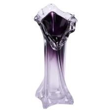 Ваза для квітів 22 см декоративна ваза для букета 200 мл Фіолетова HP-9-8 (LG-HP-9-8) Ваза для квітів 22 см декоративна ваза для букета 200 мл Фіолетова HP-9-8 (LG-HP-9-8)