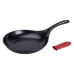 Чавунна сковорода з силіконовою ручкою Ø24,5 см для електричної та газової плити 1 л HP-1-13 (LG-HP-1-13)