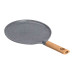 Алюмінієва млинна сковорода з мармуровим антипригарним покриттям Ø 26 см, товсте дно MGC сірий HP-4-429G (LG-2358506326)