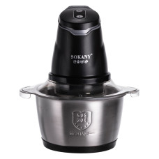 Чоппер подрібнювач 2 в 1 кухонний з чашею на 1.5 л кухонний електричний Sokany SK-06028 (LG-SK-06028)