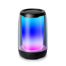 Портативна міні колонка з підсвічуванням Чорний 8893AB (LG-1877125331) Портативна міні колонка з підсвічуванням Чорний 8893AB (LG-1877125331)