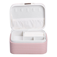 Скринька для прикрас з еко шкіри 15.5×11.5×8.5 ​​органайзер для ювелірних виробів HP-5-37P (LG-HP-5-37P)