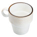 Чашка порцелянова 350 мл для кави чаю Біла HP23384 (LG-2183918577)
