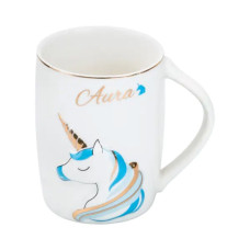 Чашка порцелянова з малюнком єдинорога 400 мл Aura Блакитна HP7187BL (LG-2183918418) Чашка порцелянова з малюнком єдинорога 400 мл Aura Блакитна HP7187BL (LG-2183918418)