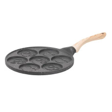 Сковорода зі смайликами на 7 секцій для млинців, оладок, яєць, сирників HP39583C (LG-HP39583C)