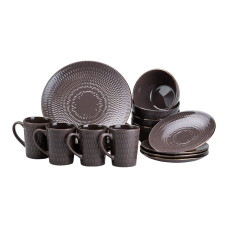 Столовий сервіз тарілок та чашок на 4 персони порцелянаовий • чашки 400 мл HP20344 (LG-2203468640) Столовий сервіз тарілок та чашок на 4 персони порцелянаовий • чашки 400 мл HP20344 (LG-2203468640)