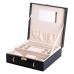 Скринька для прикрас з еко шкіри 2 яруси органайзер для ювелірних виробів HP-5-35B (LG-HP-5-35B)