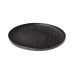 Тарілка порцелянова 25 см плоска чорна HP-7-735 (LG-2394098797)