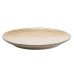 Тарілка сервірувальна кругла порцелянова 27.5 см бежева HP23377 (LG-2183918570)