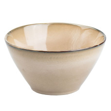 Тарілка глибока 500 мл кругла порцелянова бежева HP23382 (LG-2183918575) Тарілка глибока 500 мл кругла порцелянова бежева HP23382 (LG-2183918575)