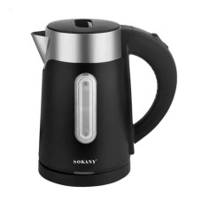 Електрочайник Sokany SK-0808 1200W Чорний (LG-2082917727)