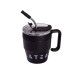 Термочашка Coffee & Tea з трубочкою чорна HP-14-23B (LG-2394098877)