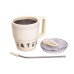 Термочашка Coffee & Tea з трубочкою бежева HP-14-23BE (LG-2394098876)