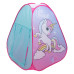 Намет дитячий 80×80×100 см ігровий намет для дівчаток вуличний з єдинорогом Рожевий HP-S-2ND (LG-HP-S-2ND)