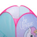 Намет дитячий 80×80×100 см ігровий намет для дівчаток вуличний з єдинорогом Рожевий HP-S-2ND (LG-HP-S-2ND)