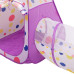 Намет дитячий 3 в 1 70×70×90 см ігровий намет з тунелем і басейном Фіолетовий HP-S-4NDV (LG-HP-S-4NDV)