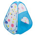 Намет дитячий 3 в 1 70×70×90 см ігровий намет з тунелем і басейном Блакитна HP-S-4NDBL (LG-HP-S-4NDBL)