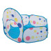 Намет дитячий 3 в 1 70×70×90 см ігровий намет з тунелем і басейном Блакитна HP-S-4NDBL (LG-HP-S-4NDBL)