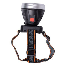 Налобний ліхтар акумуляторний 9х8х7 см 5 В 3 режими роботи LED HP-JG-3 (LG-HP-JG-3)