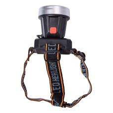 Налобний ліхтар акумуляторний 8х8х5.5 см 5 В 3 режими роботи LED HP-JG-4 (LG-HP-JG-4)