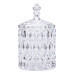 Цукорниця з кришкою Ø 7.5 см ваза цукорниця кругла скляна HP-4-102 (LG-HP-4-102)