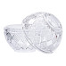 Серветниця на стіл кухонна Ø15 см серветниця скляна кругла кругла у формі яйця HP-4-110 (LG-HP-4-110)