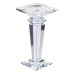 Підсвічник скляний на високій ніжці 9.5×9.5×20 см декоративний прозорий HP-4-52S (LG-HP-4-52S) Підсвічник скляний на високій ніжці 9.5×9.5×20 см декоративний прозорий HP-4-52S (LG-HP-4-52S)