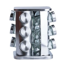 Набір для спецій на підставці 12 баночок по 100 мл HP15290 (LG-2148787734)