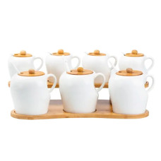 Набір для спецій з ложками 3 шт по 300 мл і 4 шт по 600 мл HP248 (LG-2183918383)