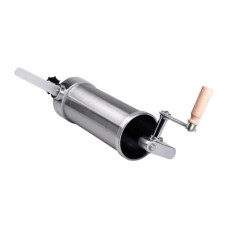 Вертикальний шприц для ковбаси 2,5 л з нержавіючої сталі шприц ковбасний 4 насадки 16788-6 (LG-16788-6) Вертикальний шприц для ковбаси 2,5 л з нержавіючої сталі шприц ковбасний 4 насадки 16788-6 (LG-16788-6)