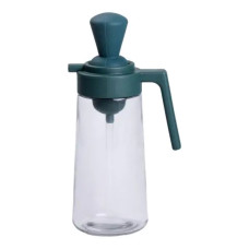 Пляшка для олії з дозатором 550 мл скляна пляшка для оливкової та соняшникової олії HP-1351 (LG-HP-1351)