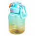 Пляшка для води багаторазова 700 мл пляшечка з трубочкою для спорту та школи 16.5 см HP-14-32TU (LG-HP-14-32TU)