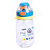 Пляшка для води дитяча 550 мл з ремінцем і трубочкою для спорту та школи 20 см Синя HP-14-45BL (LG-HP-14-45BL)