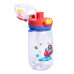 Пляшка для води дитяча 550 мл з ремінцем і трубочкою для спорту та школи HP-14-45R (LG-HP-14-45R)