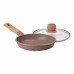 Алюмінієва сковорода 1,4 л, мармурове антипригарне покриття Ø 22 см, бежевий MGC HP-4-422CO (LG-2358506303)