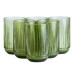 Набір склянок 6 штук 450 мл скляні зелений HP4146 (LG-2148787572) Набір склянок 6 штук 450 мл скляні зелений HP4146 (LG-2148787572)