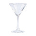 Набір келихів на високій ніжці 6 штук по 190 мл 6 штук для мартіні HP563 (LG-2148787645)