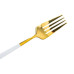 Набор столовых вилок 6 штук вилки кухонные из нержавеющей стали 21.5 см Белый с золотом HP-20-9 Набор столовых вилок 6 штук вилки кухонные из нержавеющей стали 21.5 см Белый с золотом HP-20-9